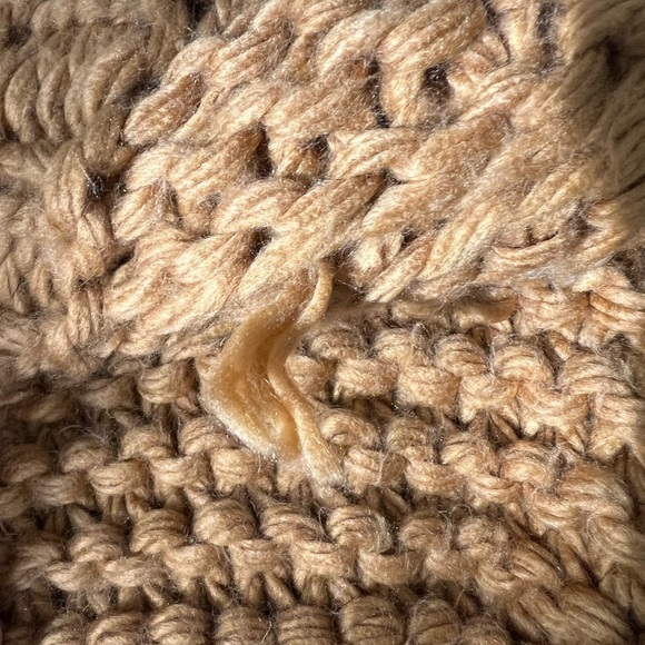 Chicwish Oversized Caramel Knit Sweater Cardigan - Picture 11 of 16